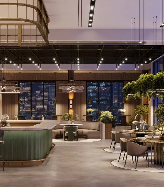 Beautifully Modern Restaurant