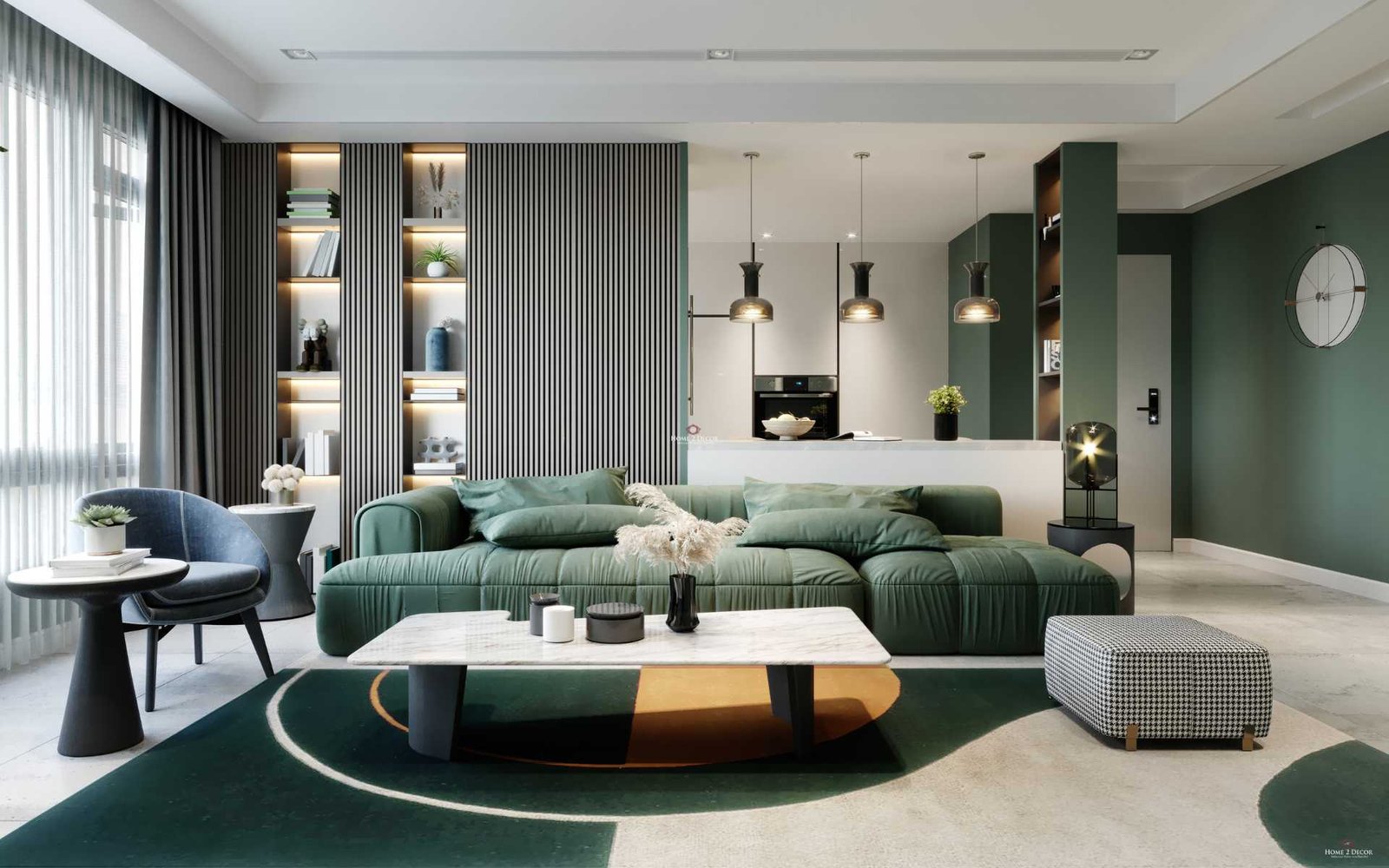 best Asian modern Living-Stunning
