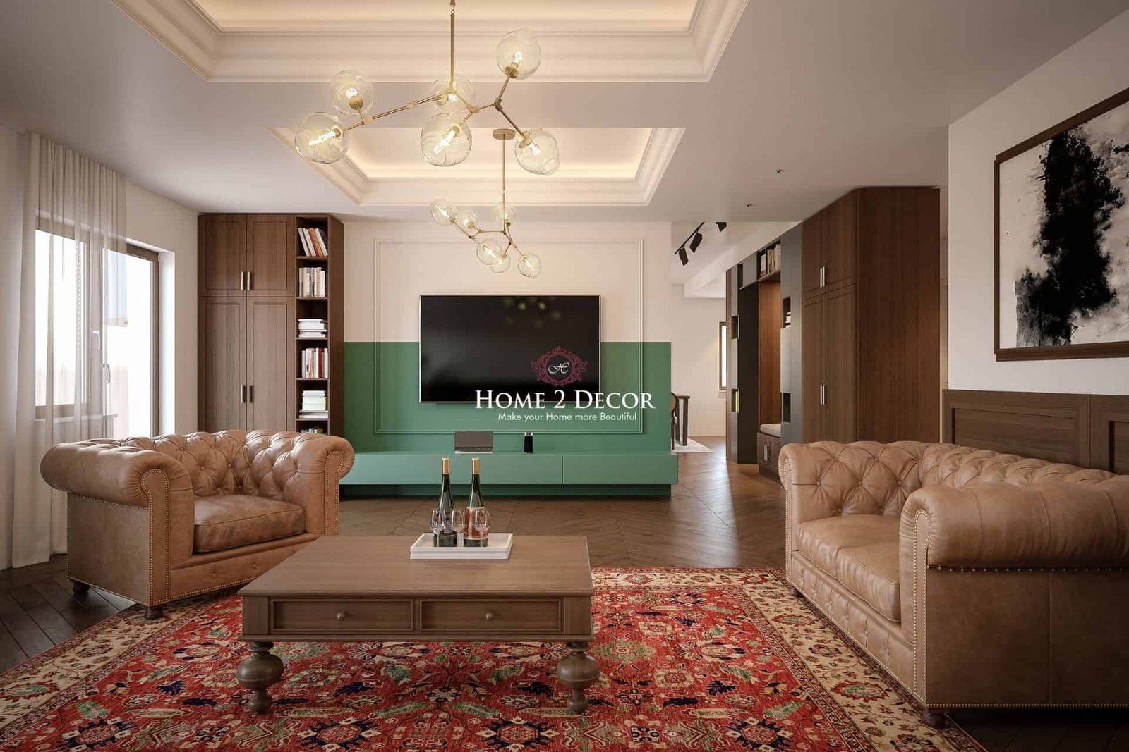 samll studio-living room
