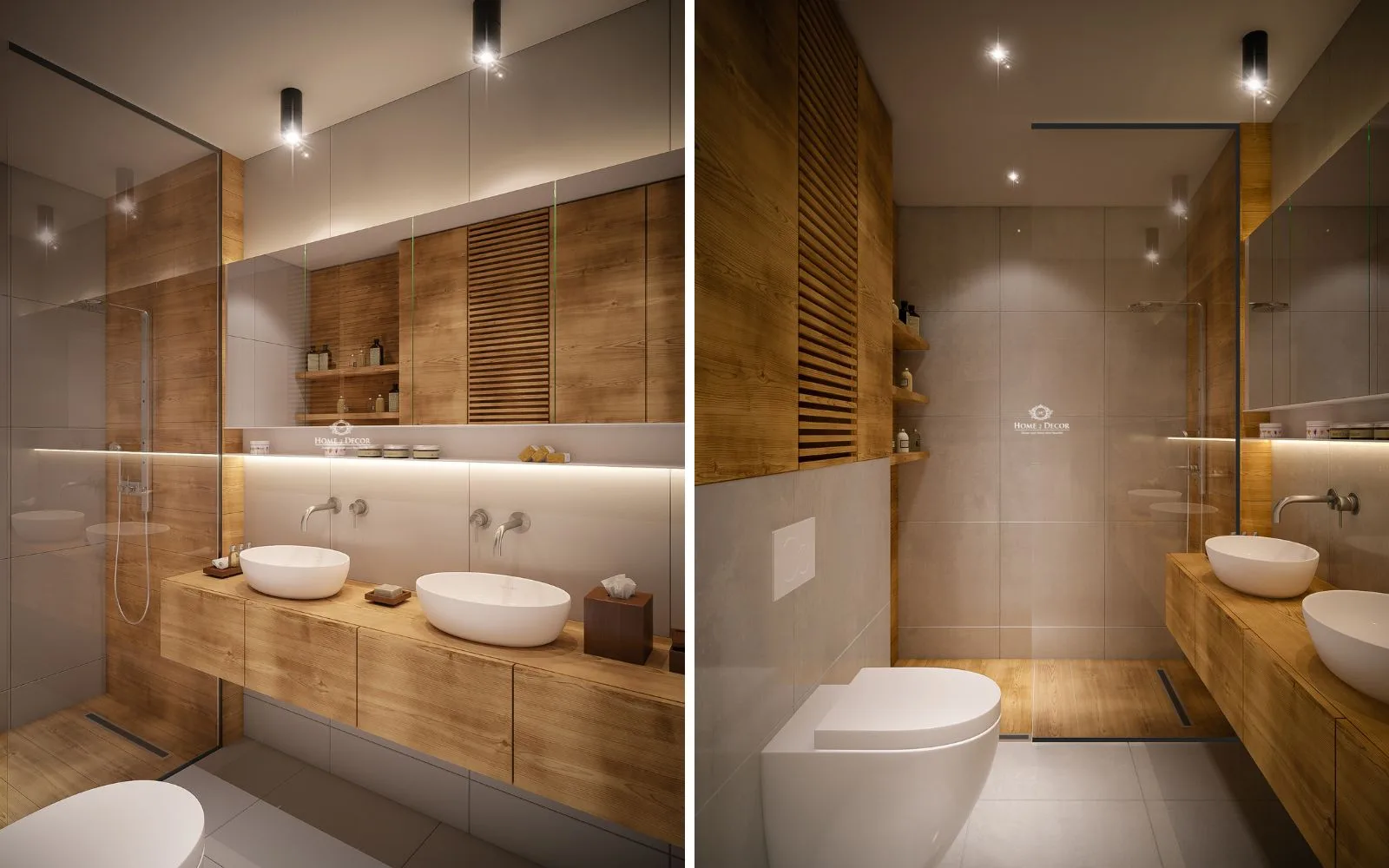 studio apartment bathroom design