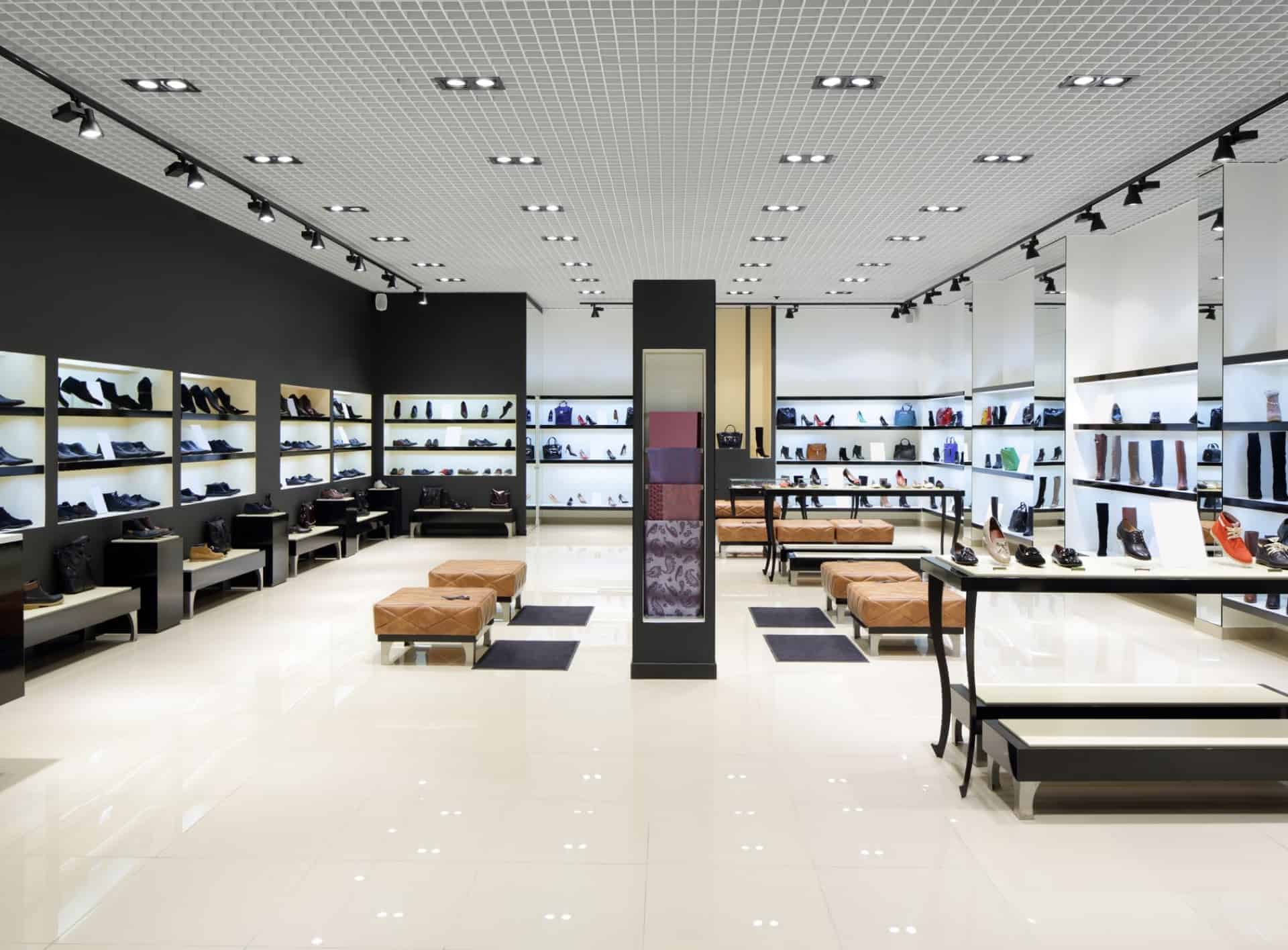 shoes shop design in india