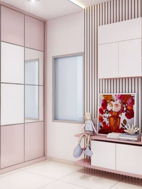 elegent girls bedroom interior design