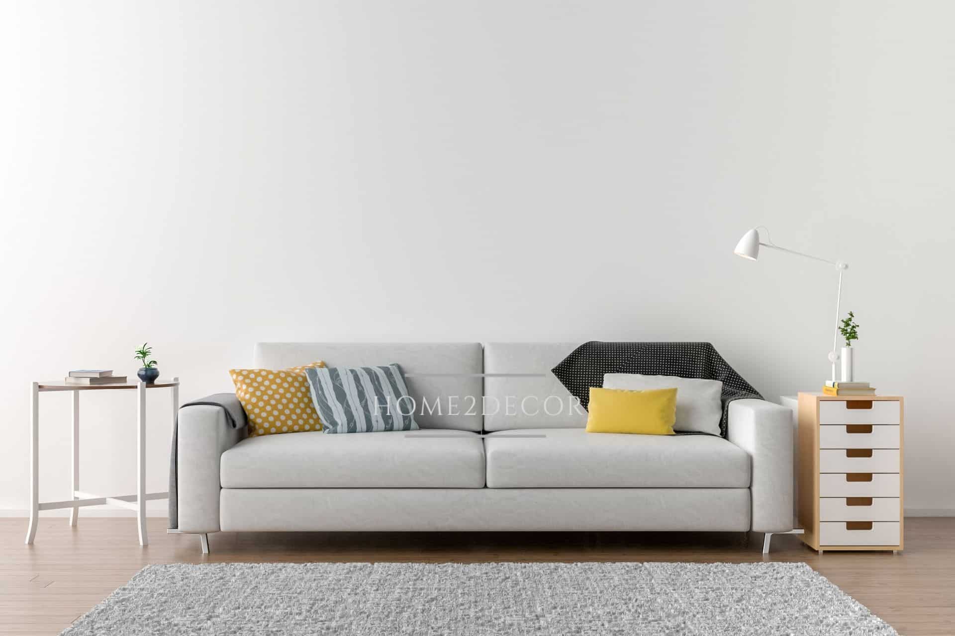 Mid Century Modern Style Tufted Sofa