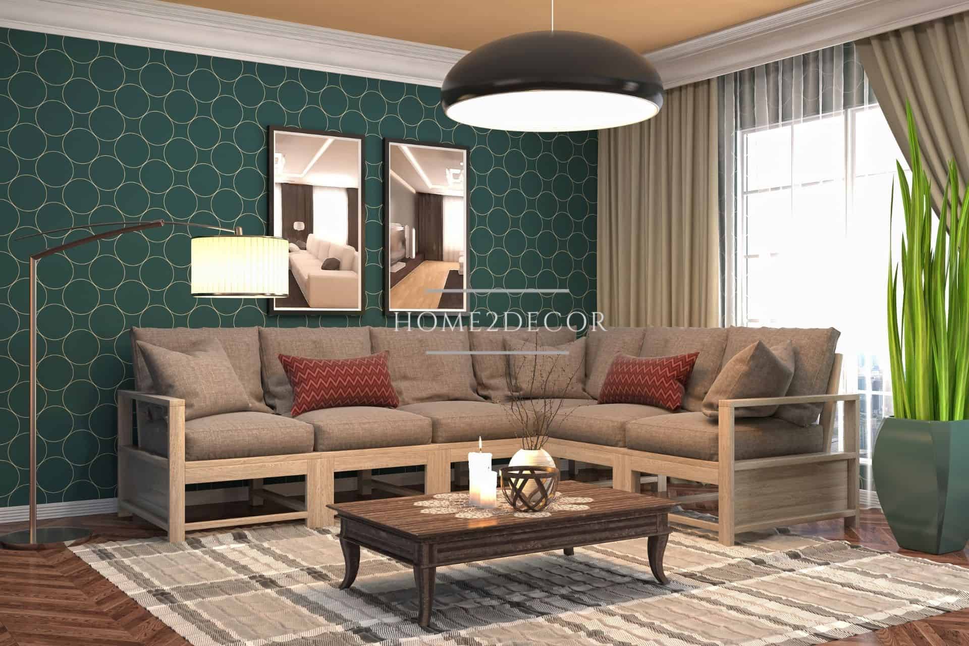 Modern lounger Seat Grey Sofa