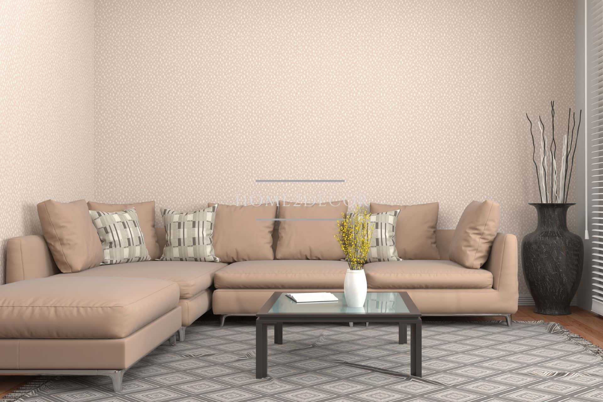 Super-Retro beige modern Sofa