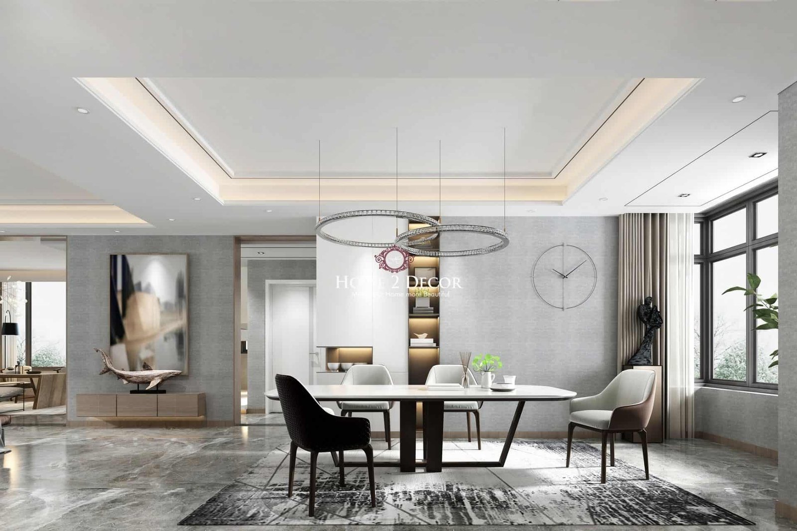 Asian Mediterranean Living Decor interior desig