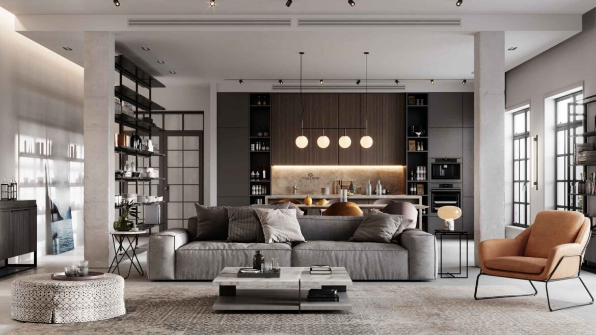 Shabby Chic Modern luxurious living room