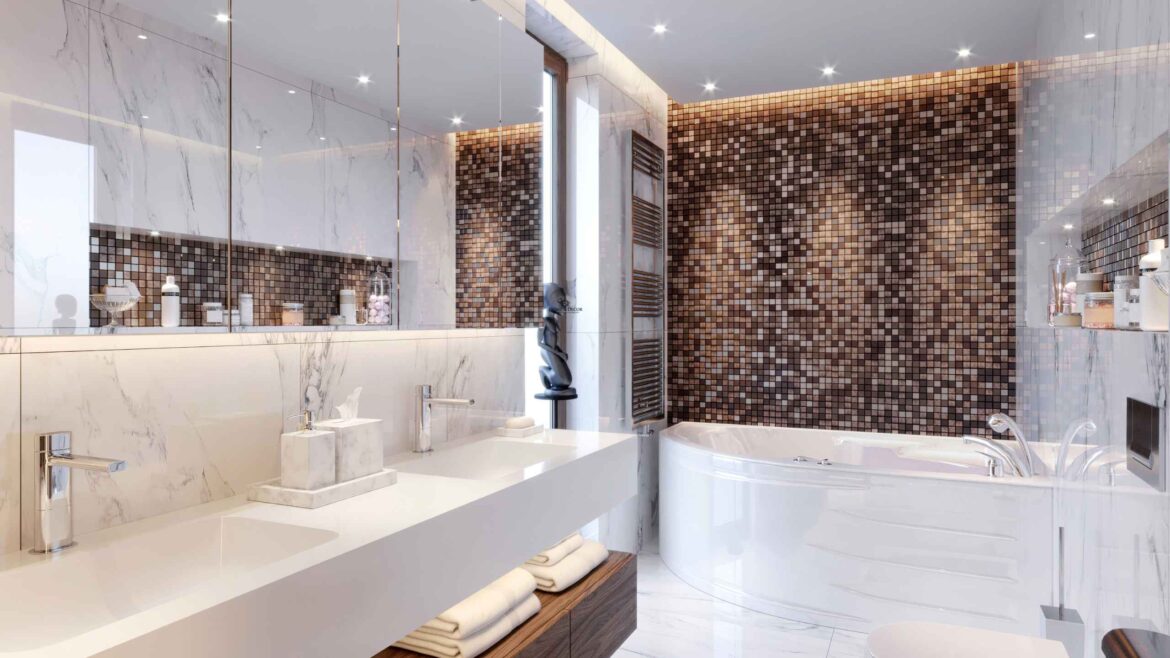 best Mid-Century Modern luxury bathroom