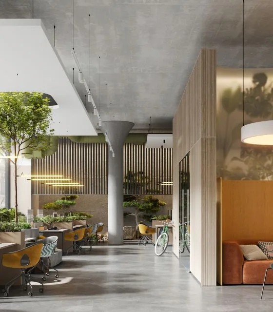 Modern Office Inspiring Work Space