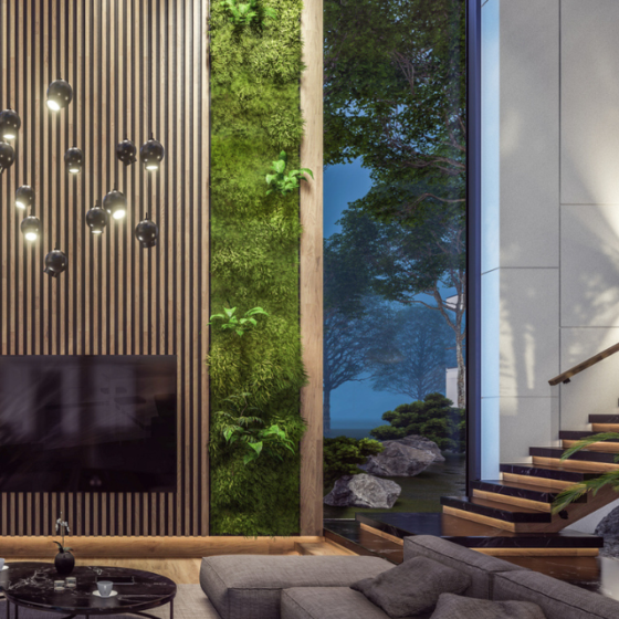 A green home decor