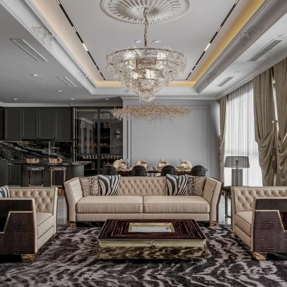 Bohemian Heaven -living room design