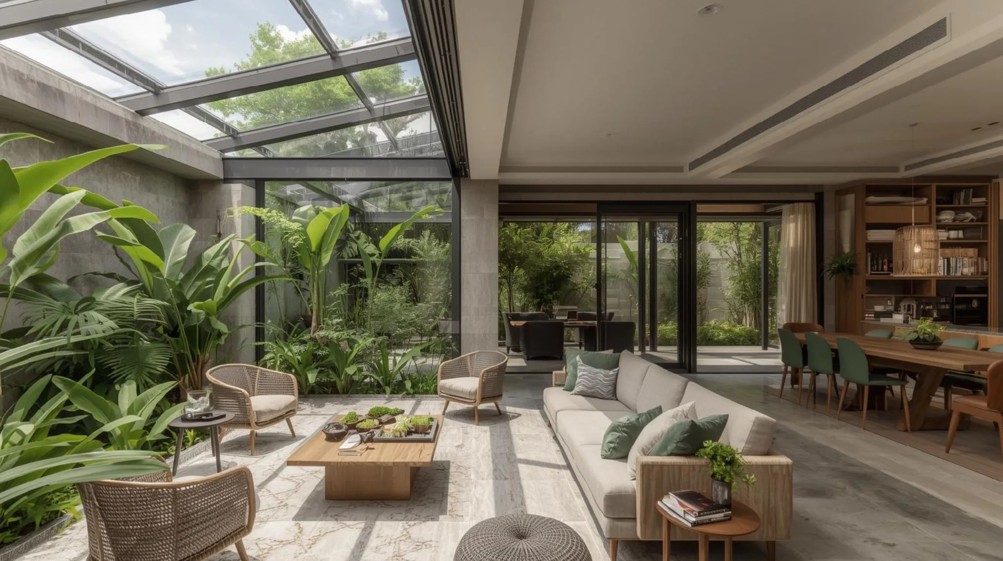 Outdoor Spaces Extending the Living Area