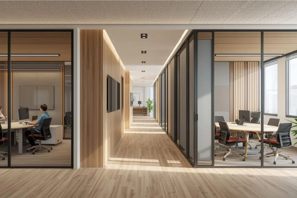 Wellness-Centric Office Interiors