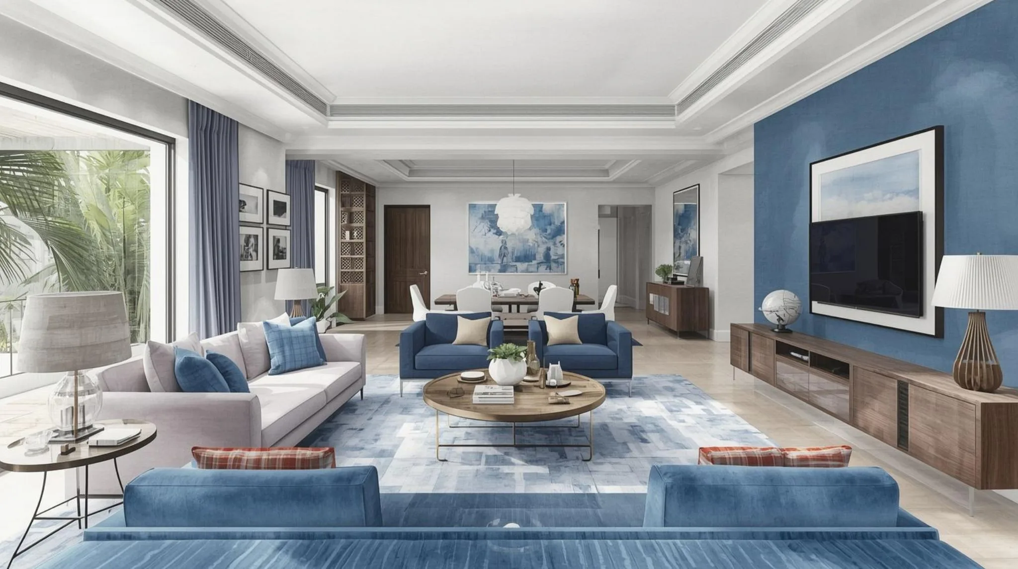 Color Schemes for Mumbai Living Rooms