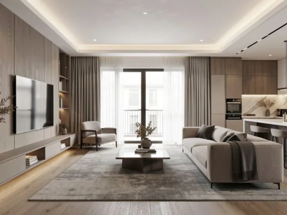 Modern Living Room Interior Mumbai