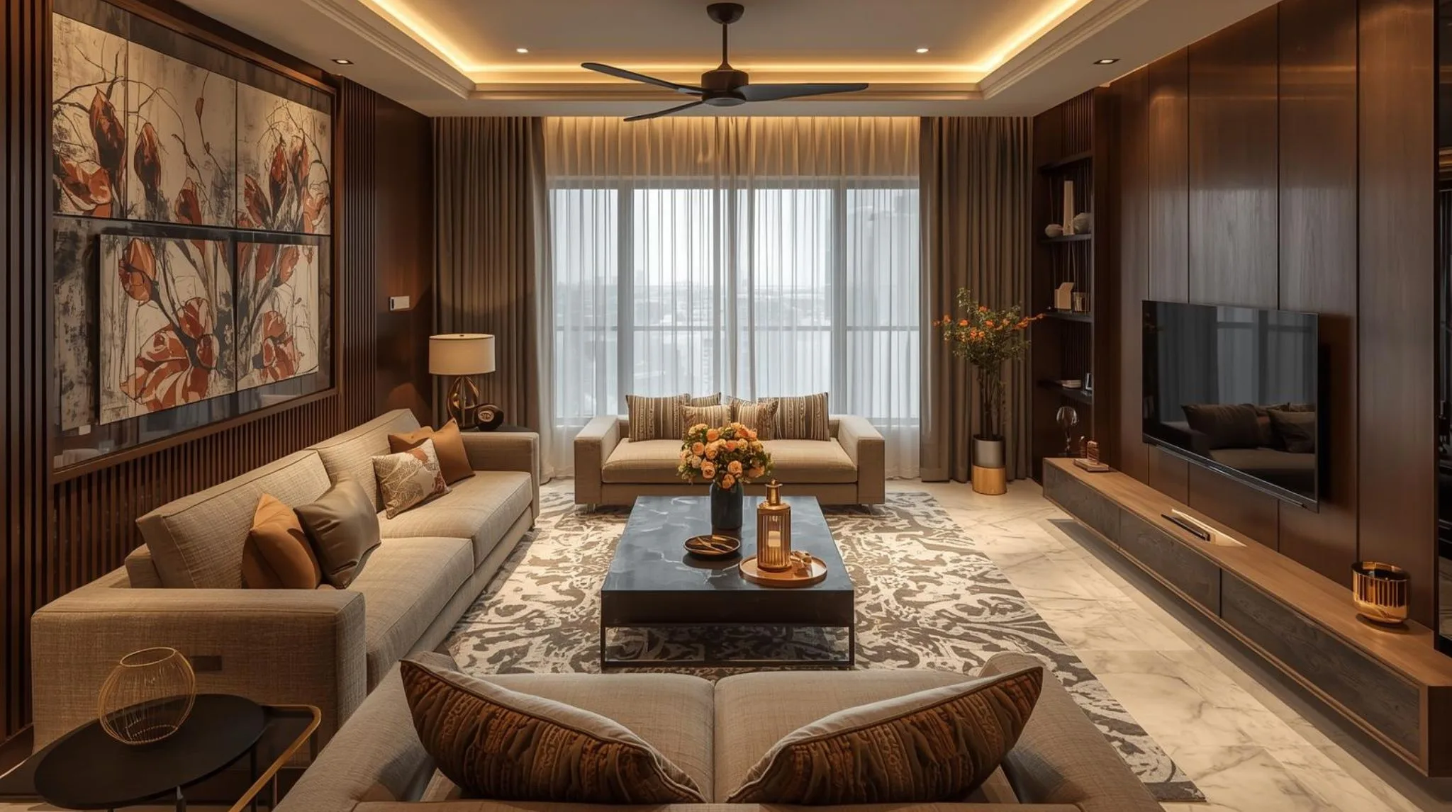 Top Latest Living Room Design Trends in Mumbai (2026)