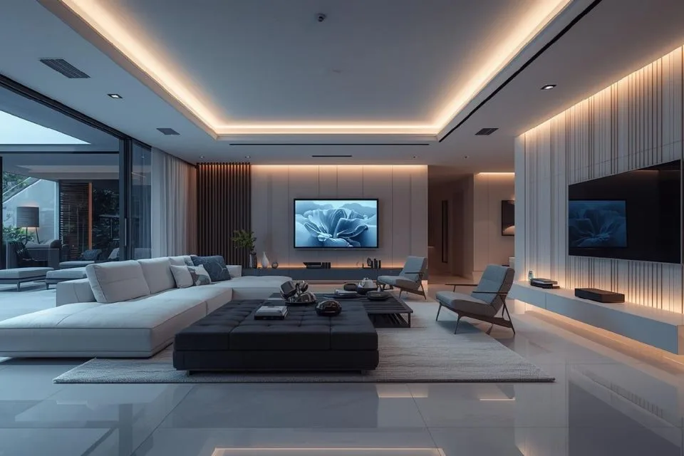 Grand Living Room Interiors