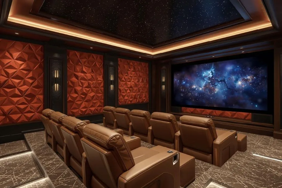 Home Theatre & Entertainment Spaces