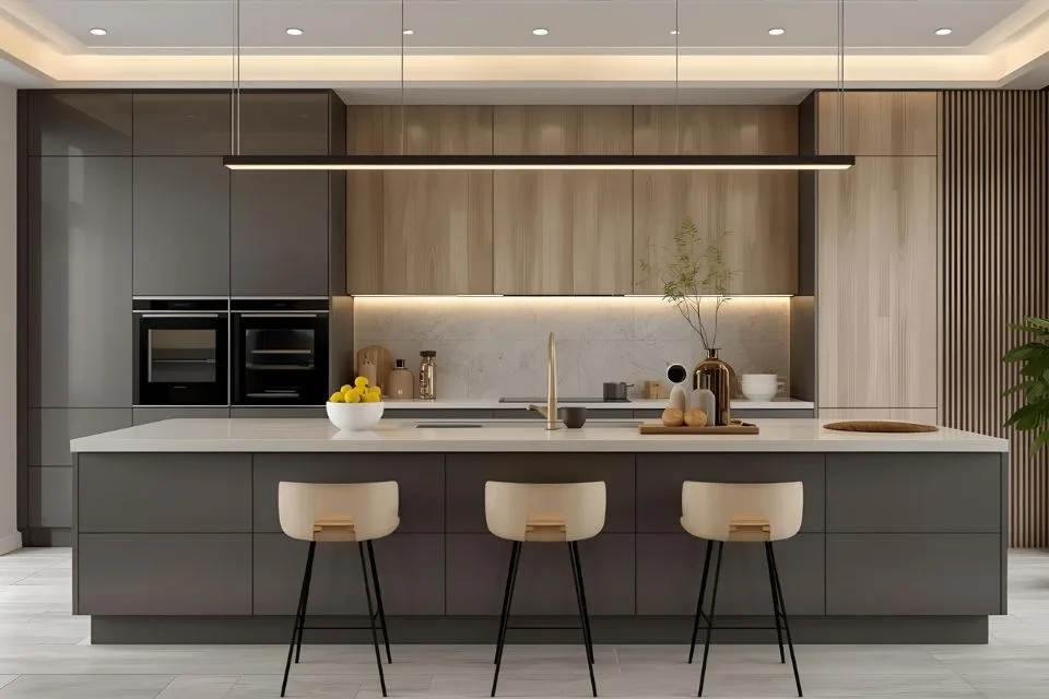Straight Kitchen Designs