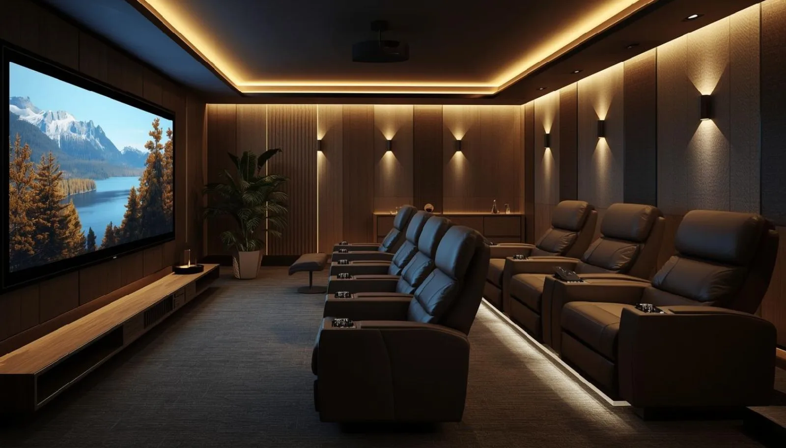 Create a Dedicated Cinema Room