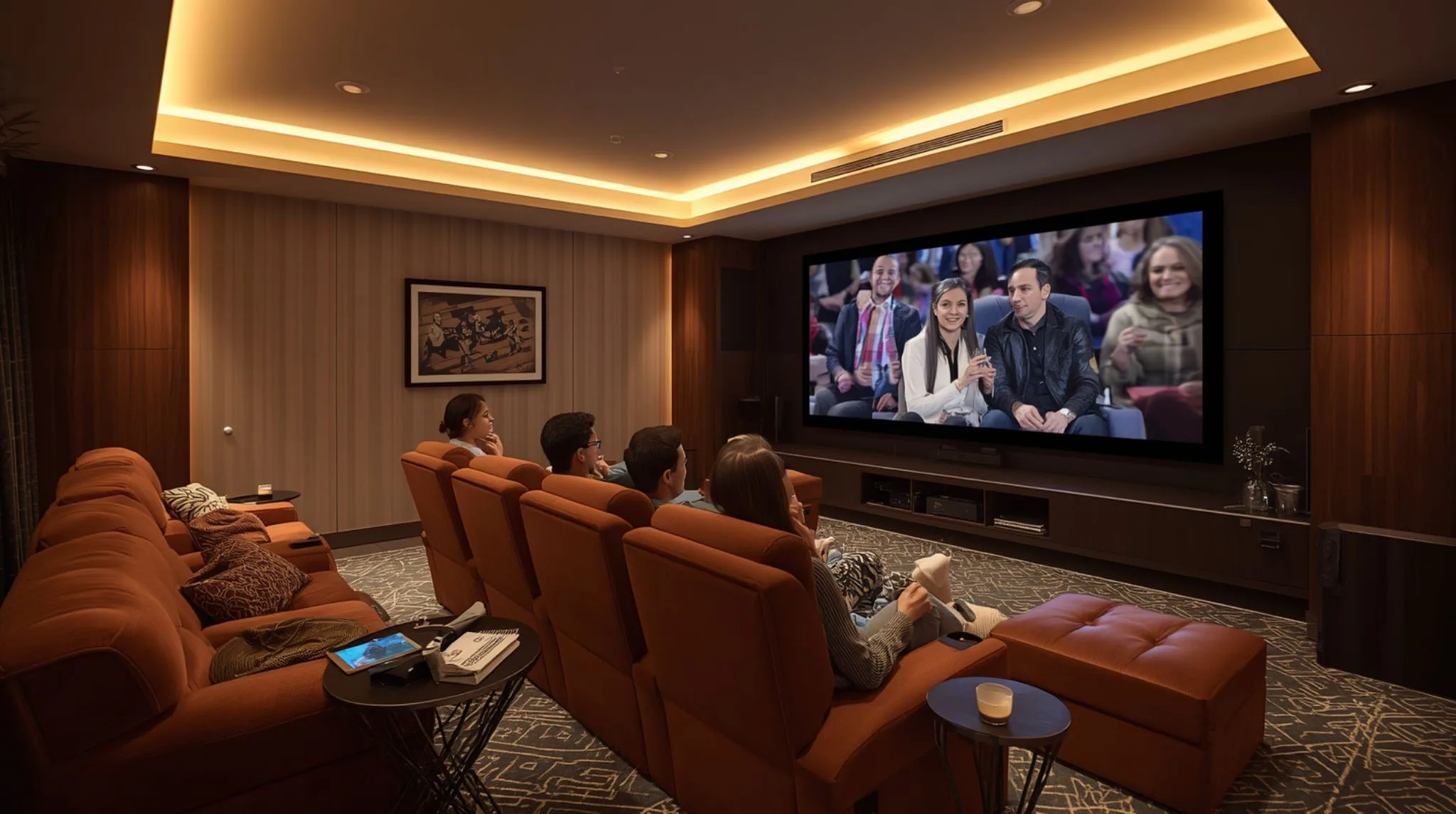 Design a Multi-Purpose Media Room