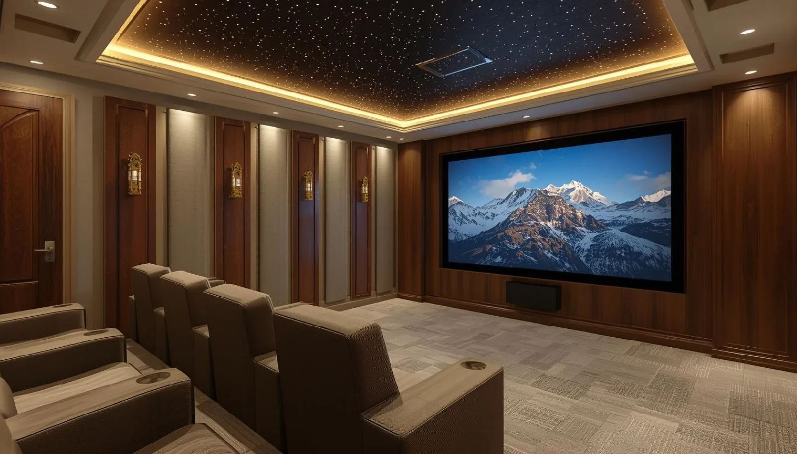 Room Size for theater