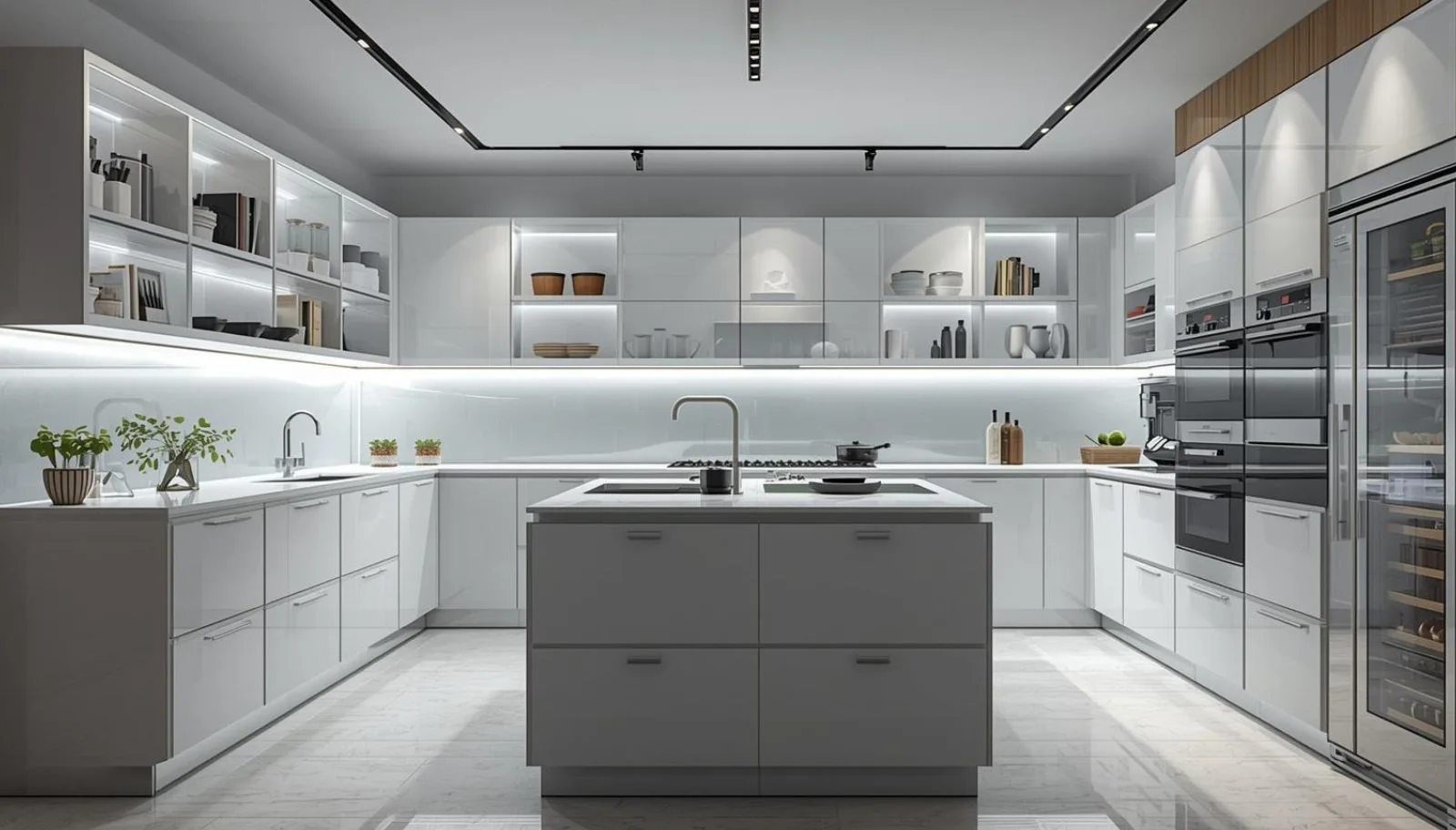 Smart Kitchens with Technology Integration