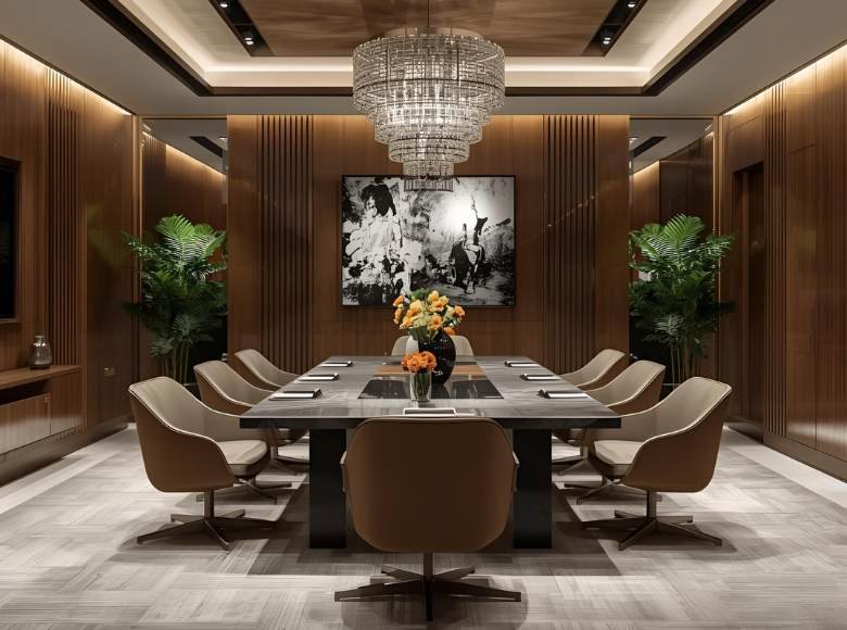Luxury Villa Interior Design Services by Home2Decor featuring elegant living spaces, bespoke furniture, premium finishes, designer lighting, and modern luxury interiors.
