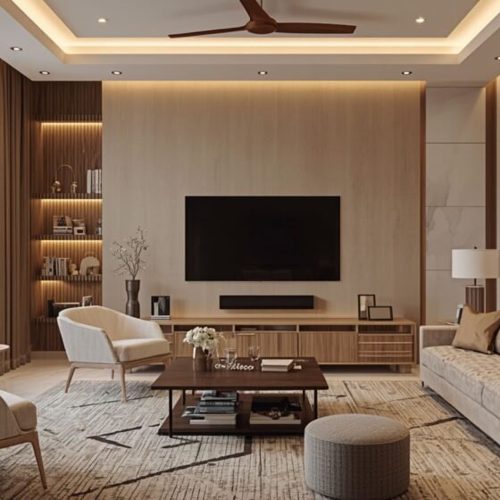 Modern Living Room Interior Design Ideas for India Homes