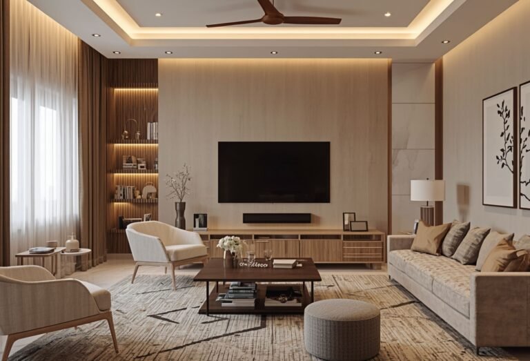 Modern Living Room Interior Design Ideas for India Homes