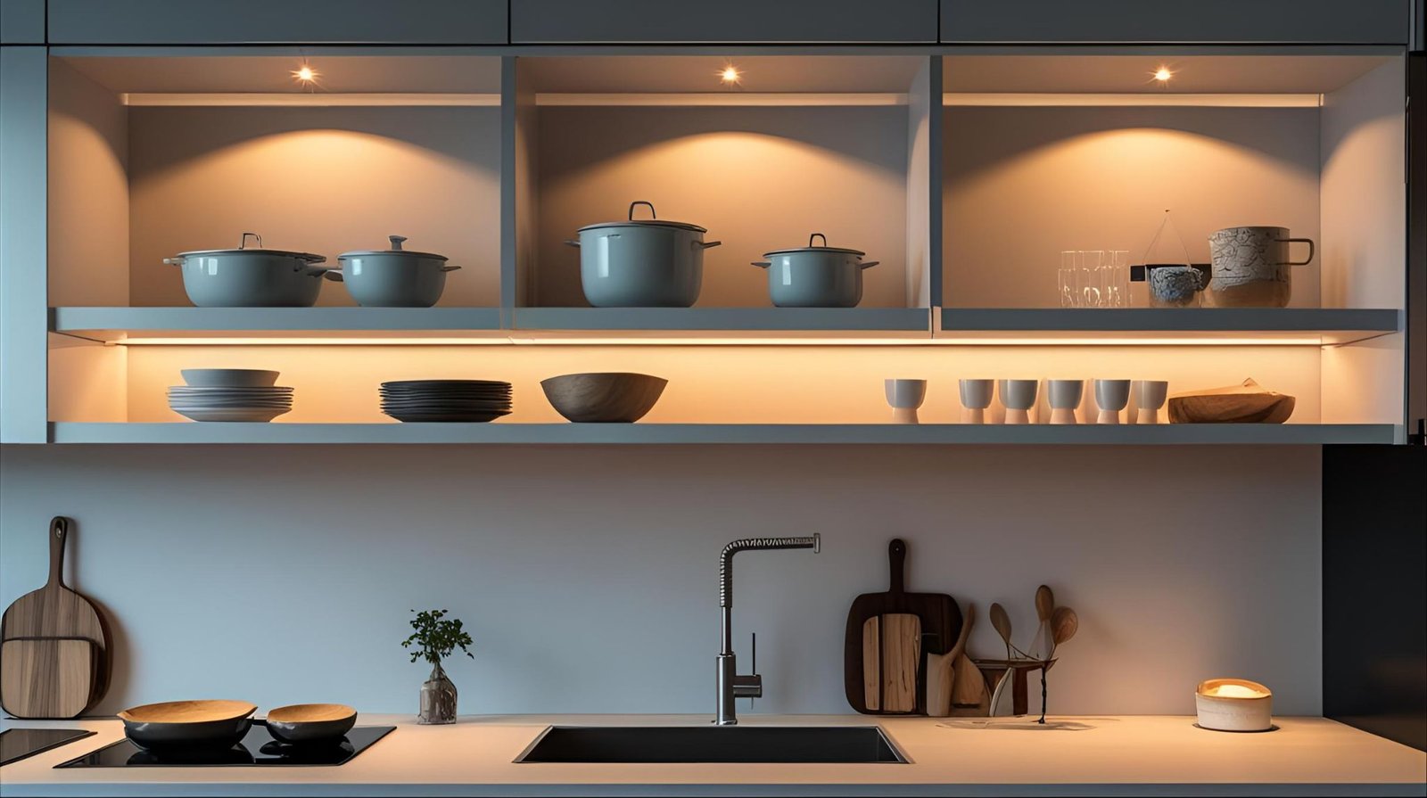 Add Under-Cabinet Lighting