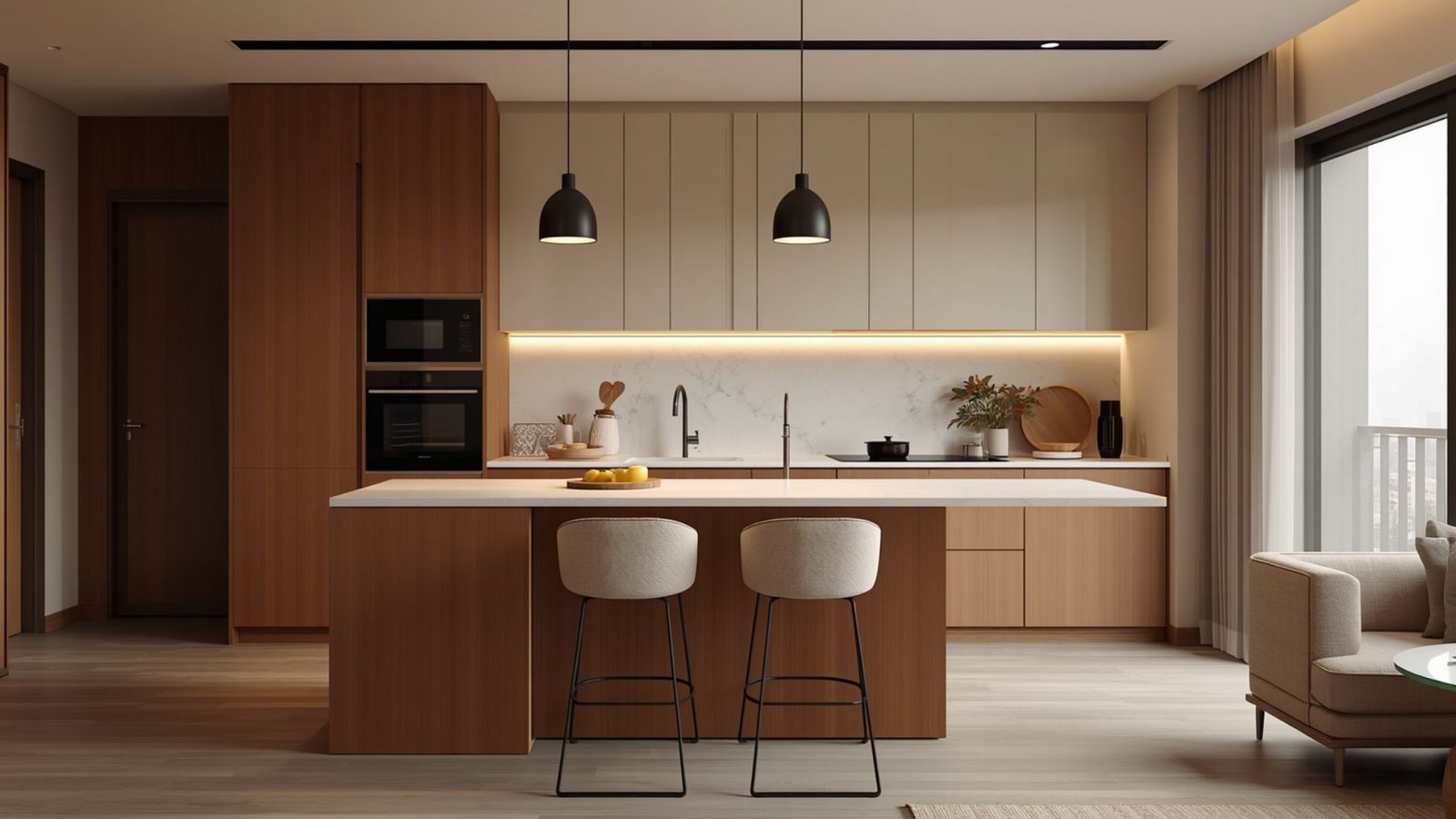 Add a Compact Breakfast Counter