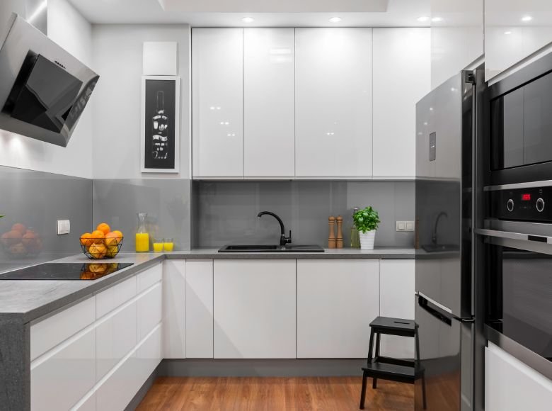 L-Shaped Modular Kitchens service by Home2decor