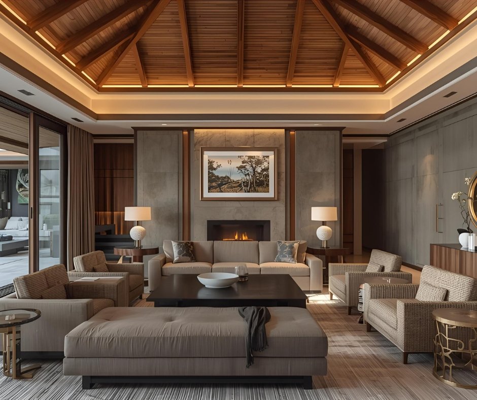 Luxury Villa Interior Design services provide by Home2decor Across India