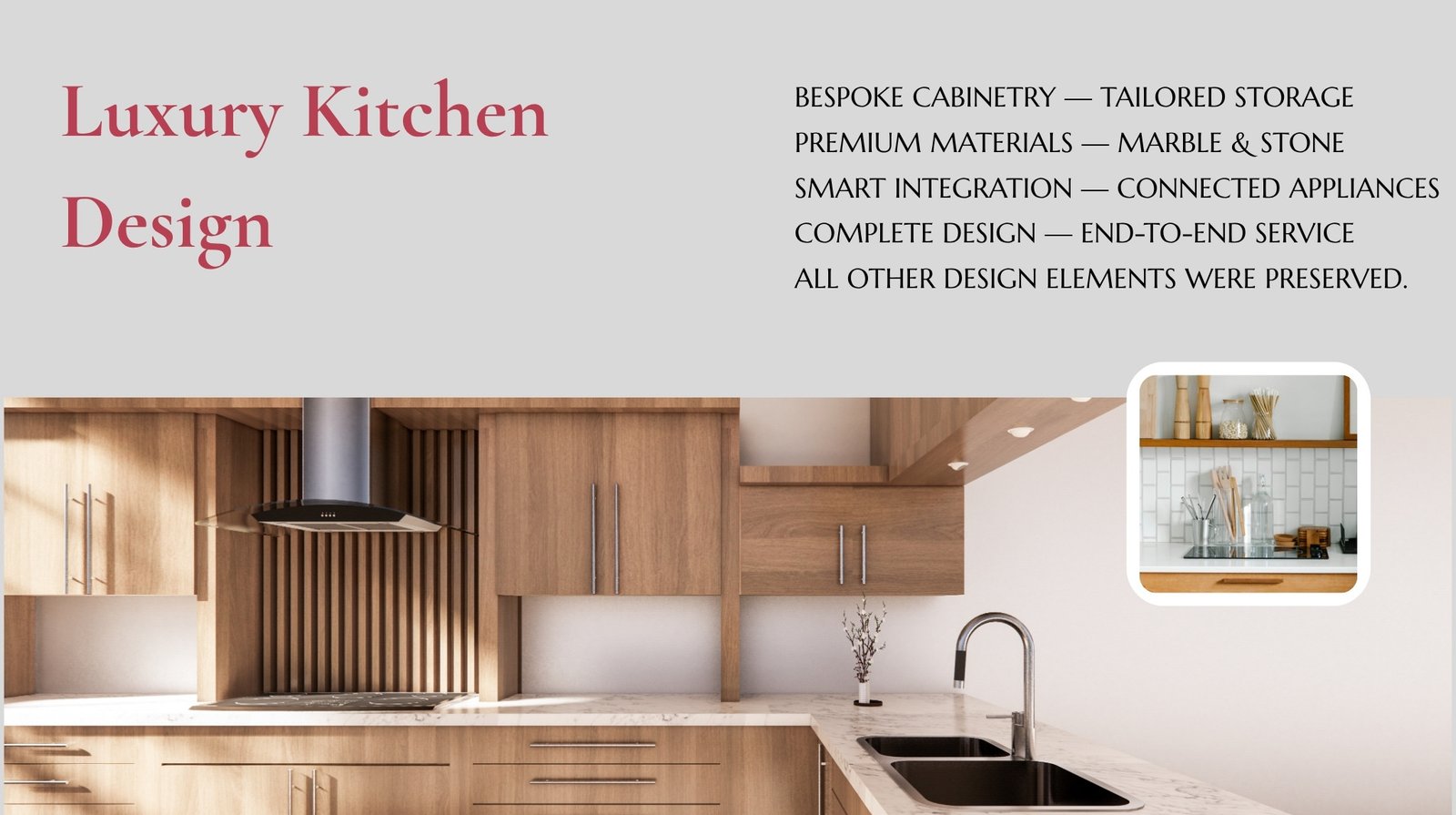 Luxury kitchen design by Home2decor
