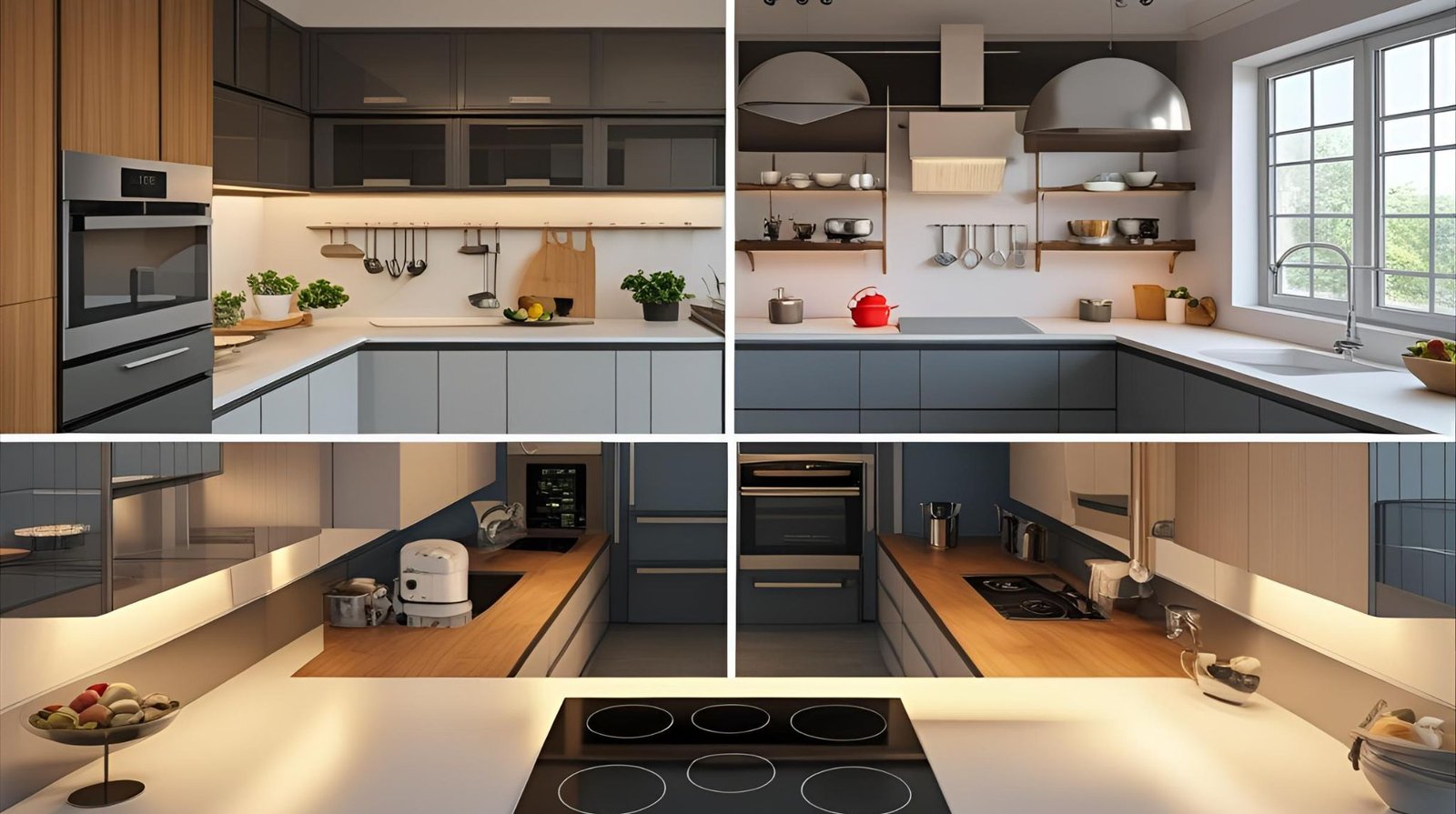 Mid-Range Modular Kitchen design in mumbai