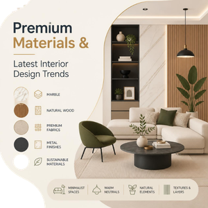 Premium Materials & Latest Interior