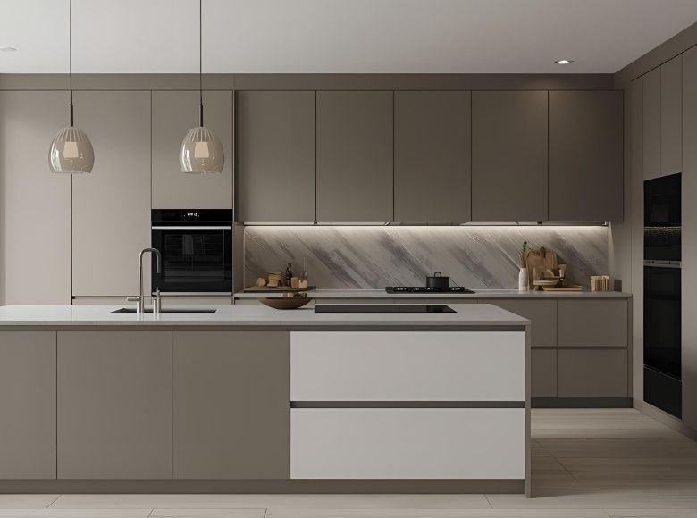 Straight Modular Kitchens