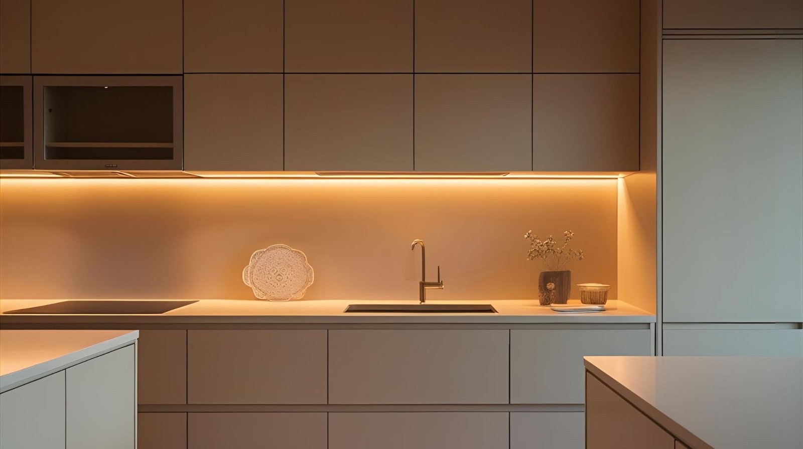 Use Floor-to-Ceiling Cabinets for modular kitchen design
