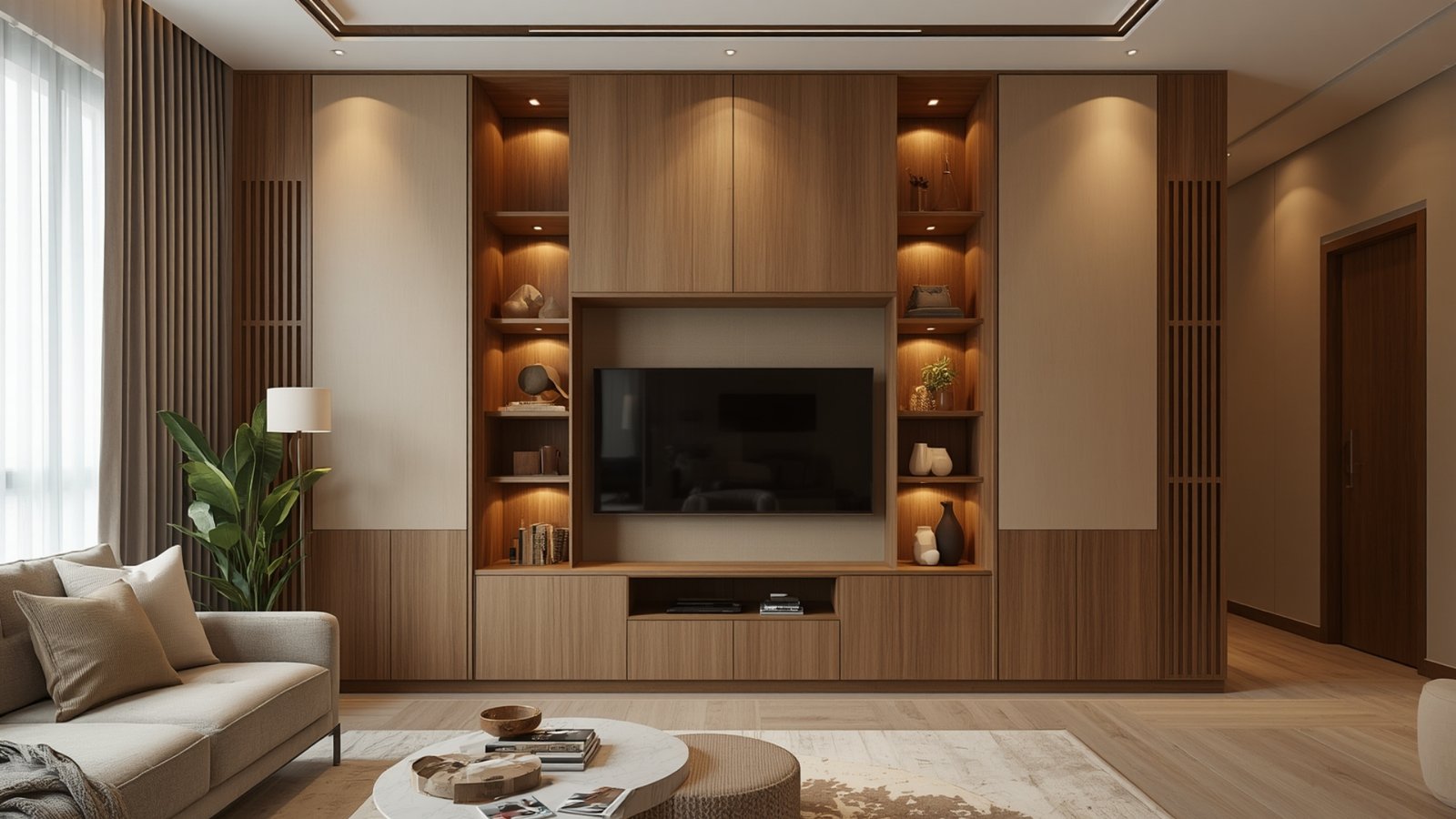 Custom furniture for luxury apartments in Andheri Mumbai designed to maximize space, functionality, and personalized style