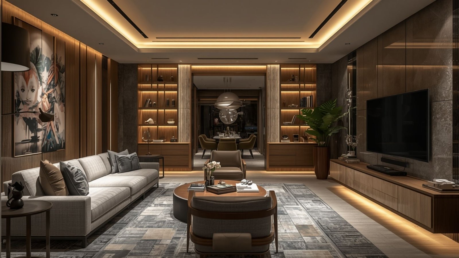 Interior design cost in Andheri Mumbai for 1BHK, 2BHK and 3BHK homes with modern furniture, storage, lighting and finishes