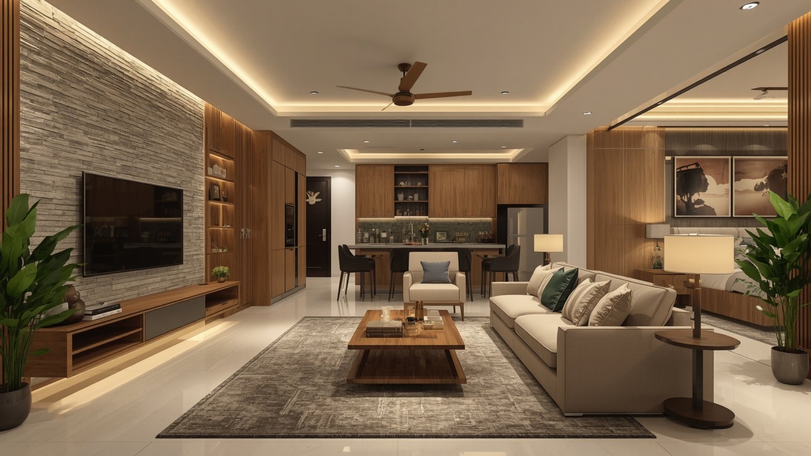 2BHK interior design cost in Borivali in 2026 for modern homes with modular kitchen, wardrobes, furniture, lighting, and storage
