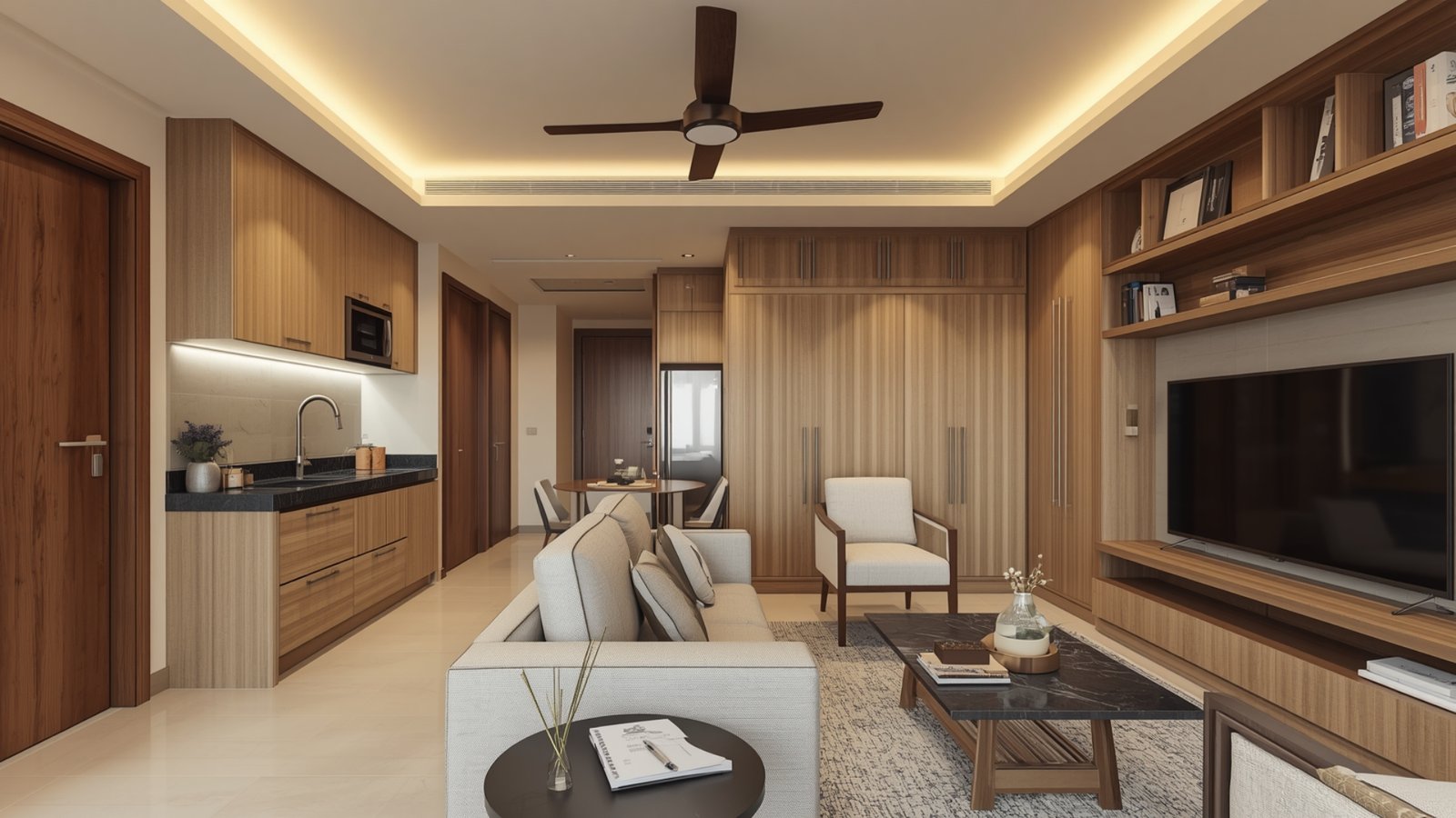 2BHK interior design cost in Goregaon Mumbai in 2026 based on apartment size, materials, customization, and project scope