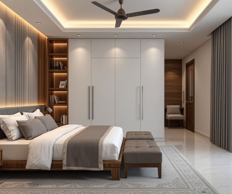 Bedroom & Custom Wardrobe Design in Pune
