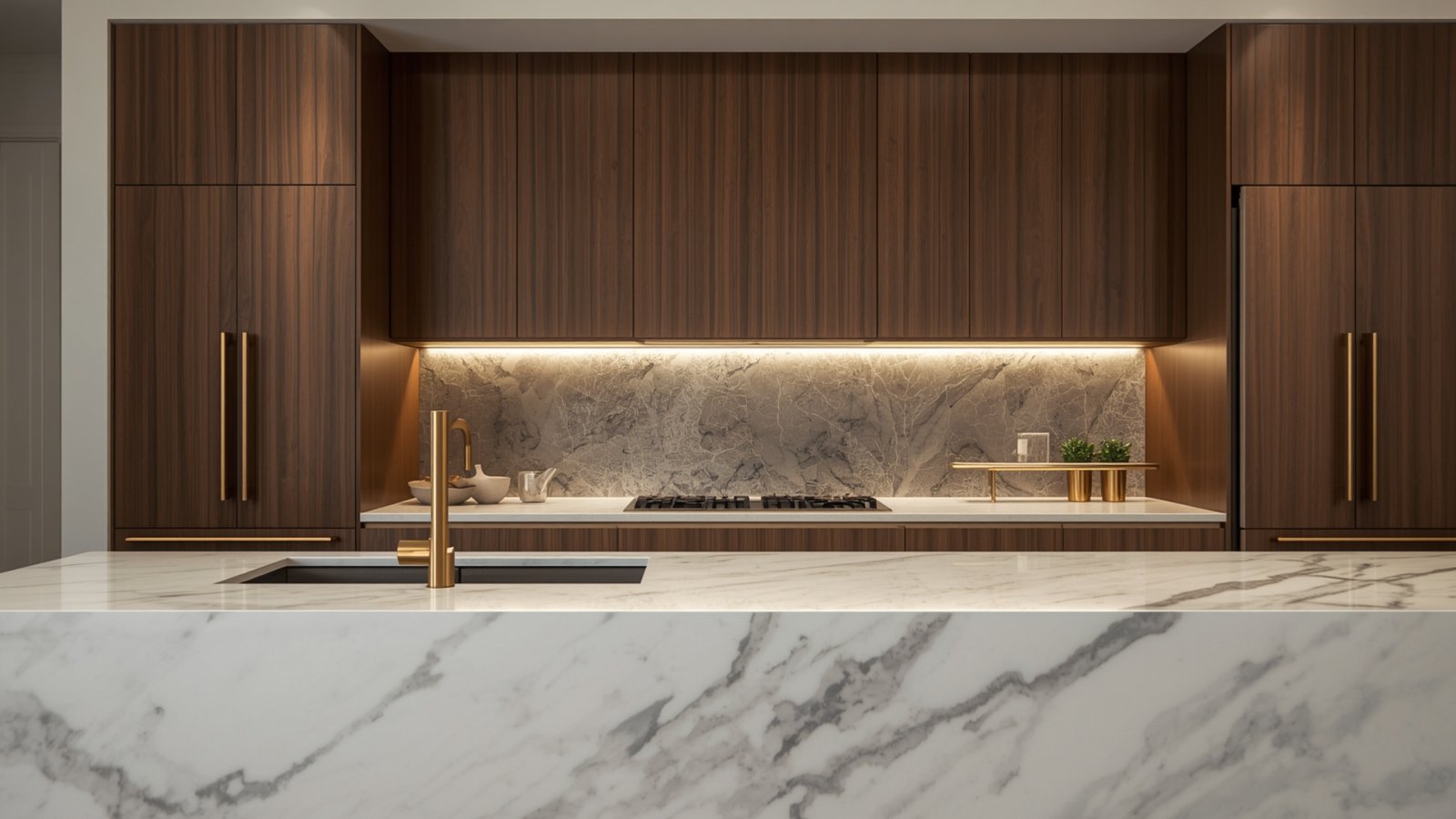 Luxury bespoke modular kitchen design in Pune