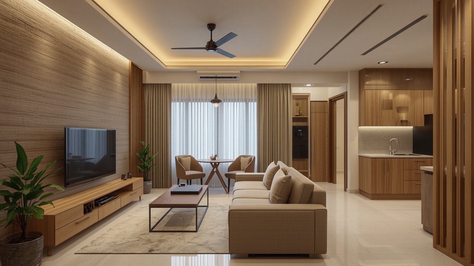 Floating furniture ideas for modern homes using wall-mounted cabinets, floating desks, and space-saving storage solutions
