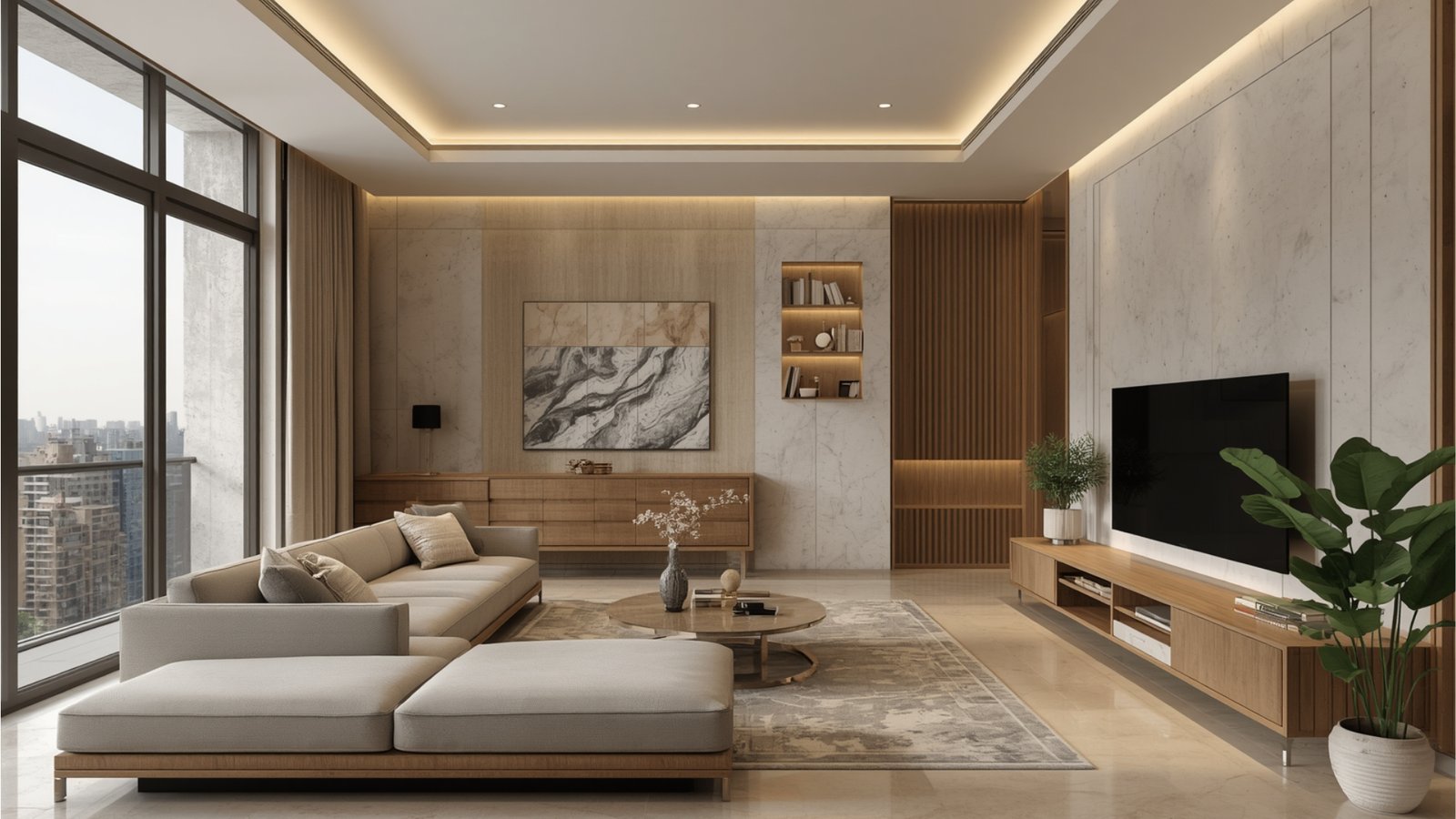 Interior design styles for Kandivali homes featuring modern, contemporary, minimalist, and luxury Indian interiors