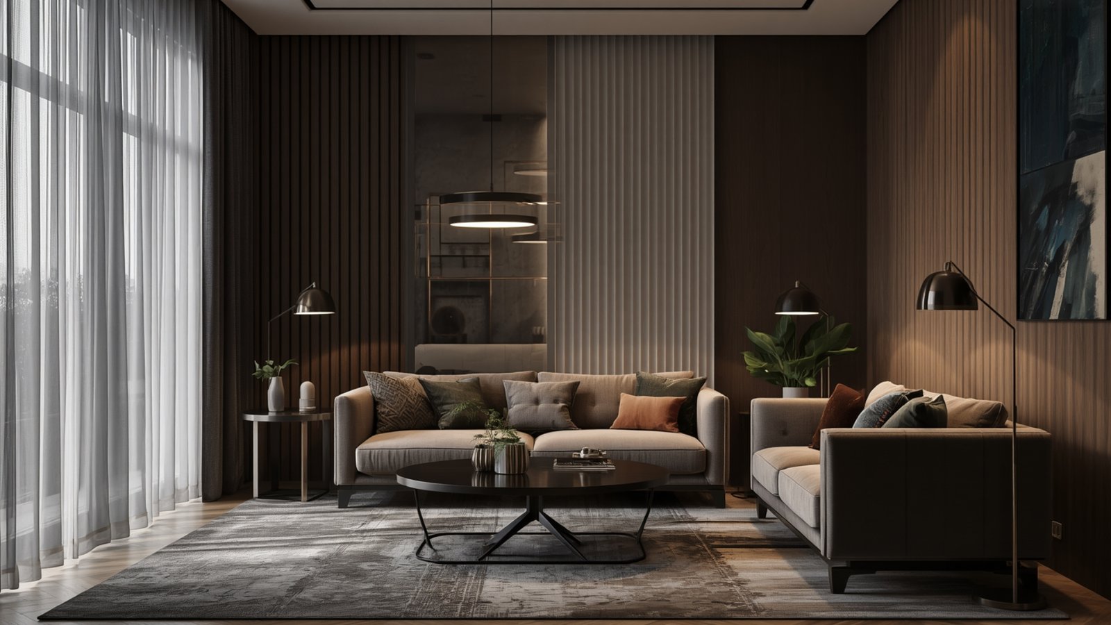 Layered lighting design for modern home interiors in Pune