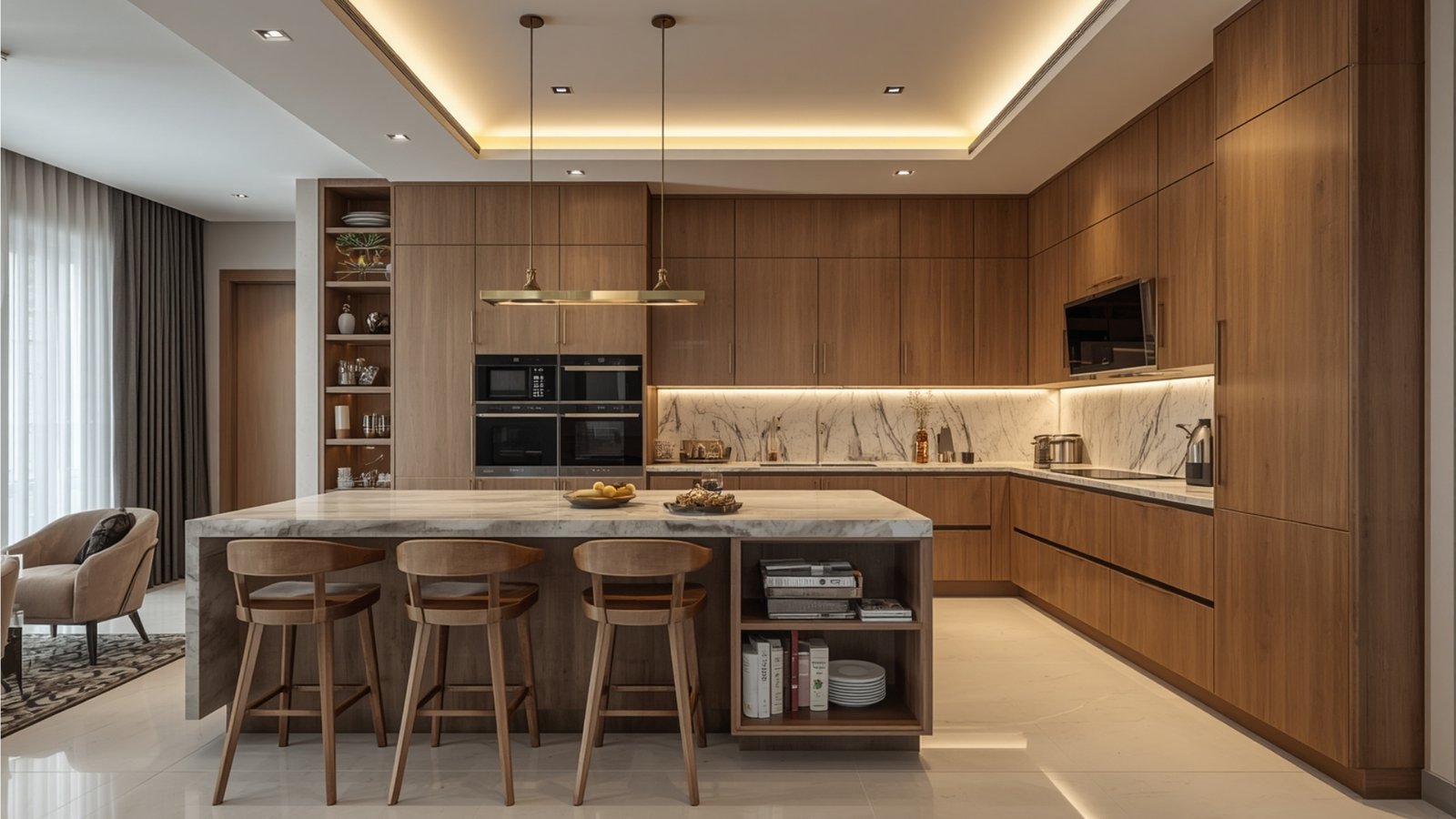 Modular kitchen cost in Borivali for modern homes with customized cabinets, premium finishes, smart storage, and quality hardware