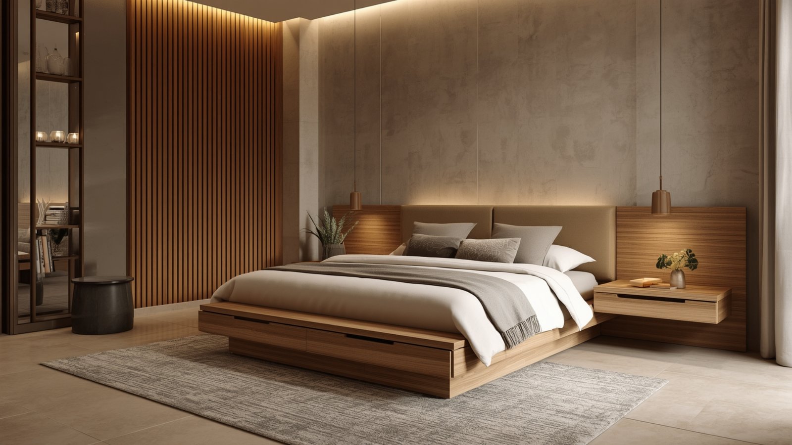 Multipurpose second bedroom design combining a guest room, home office, smart storage, and flexible furniture